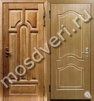Дверь уличная, отделка массивом сосны снаружи и МДФ внутри - купить от производителя Мосдвери Дверь уличная, отделка массивом сосны снаружи и МДФ внутри