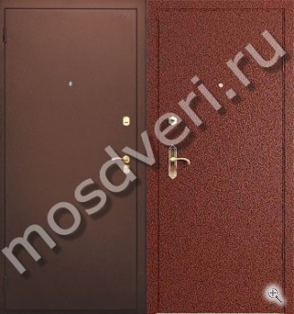 Недорогая дверь с порошковым окрасом с двух сторон - купить от производителя Мосдвери Недорогая дверь с порошковым окрасом с двух сторон